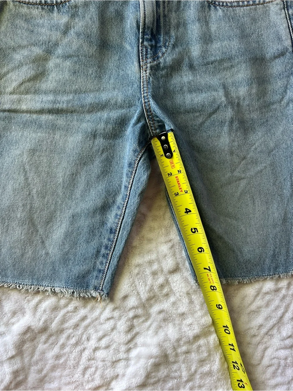 NWT Polo by Ralph Lauren Sullivan Slim Light Wash Denim Boy’s Shorts | Size 14
